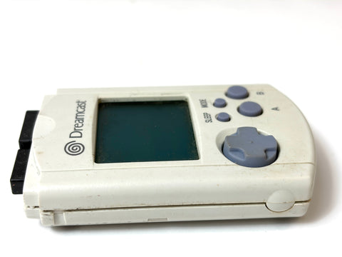 Sega Dreamcast Visual Memory Unit VMU White Japan Version tested As-Is