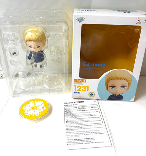 Nendoroid 1231 Germany Hetalia World Stars Good Smile Company Boxed Japan parts missing