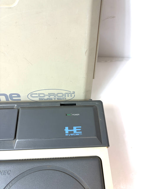 PC Engine Core Grafx + CD-ROM² + Interface Unit Set NEC Japan Untested