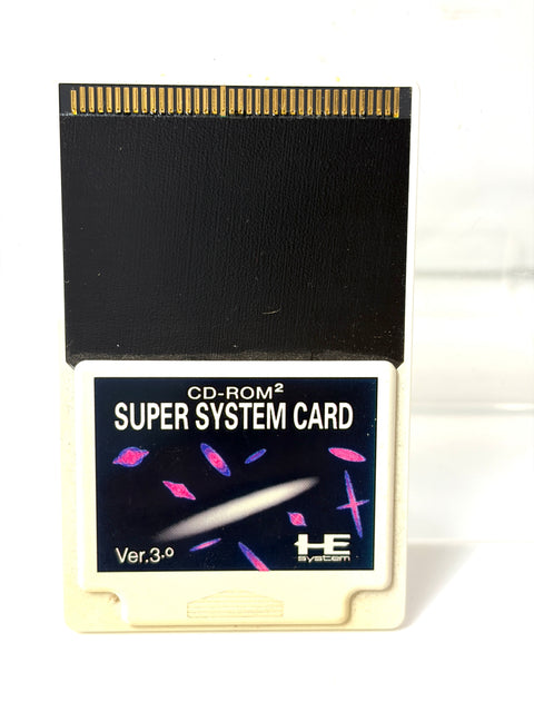 PC Engine Super System Card Ver.3.0 for CD-ROM² NEC Japan Version