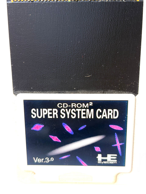 PC Engine Super System Card Ver.3.0 for CD-ROM² NEC Japan Version
