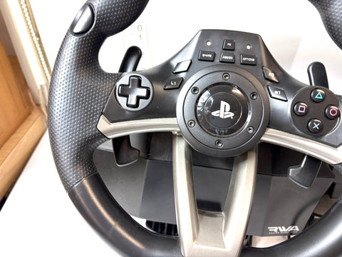 HORI Racing Wheel Apex RWA for PlayStation 4 PS3 Steering Wheel Pedals Set Japan
