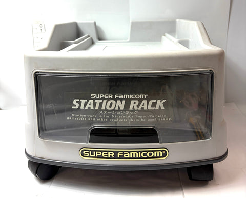 Super Famicom Station Rack Storage Organizer Shelf Nintendo SFC Japan Rare