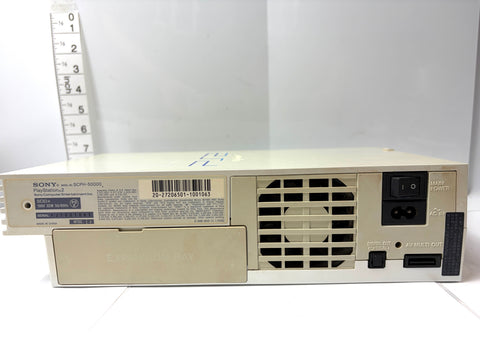 Sony PlayStation 2 PS2 Console Ceramic White SCPH-50000 with Cables Japan Version tested
