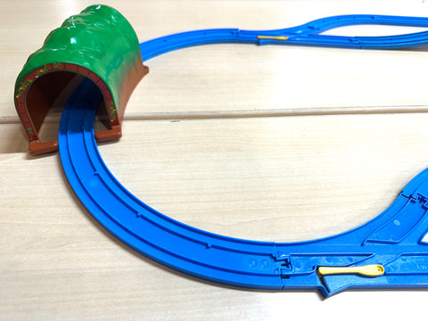 Tomica Plarail Layout Tunnel Overpass with Station Track Set Japanese Train Toy Japan