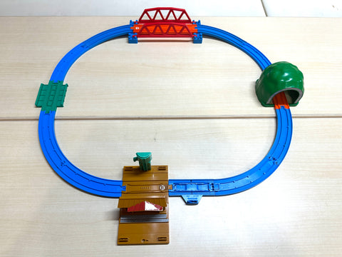 Tomica Plarail Layout C62 Steam Locomotive Set Track Only No Train Japan