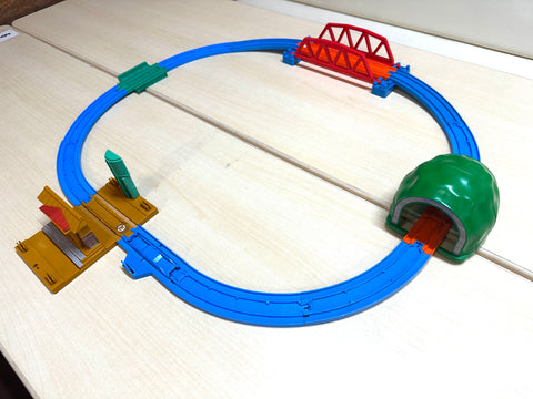 Tomica Plarail Layout C62 Steam Locomotive Set Track Only No Train Japan