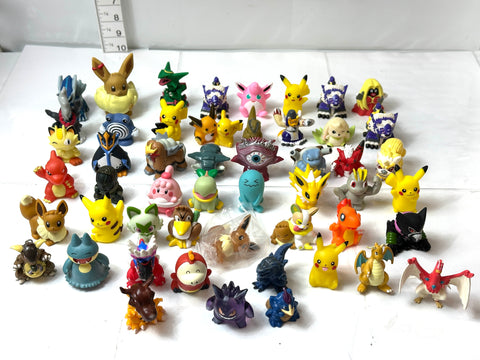 Pokemon Finger Puppet Figure Lot Set Mini Soft Vinyl Figures Japan