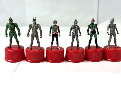 Kamen Rider Bottle Cap Figure Lot Set of 53 Seven-Eleven 7-Eleven Exclusive