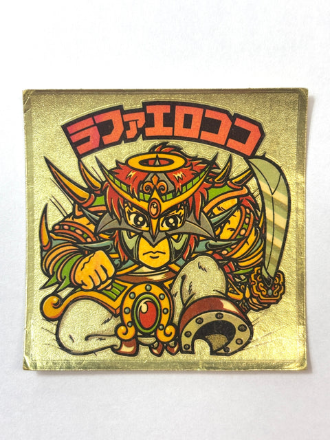 Bikkuriman Sticker Akuma VS Tenshi Raphael Rococo (D) Lotte JAPAN