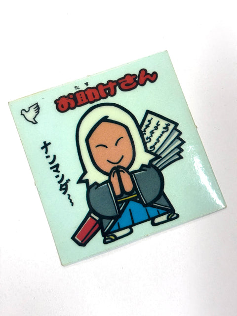 Lotte Bikkuriman Akuma VS Tenshi Sticker Otasuke-san JAPAN