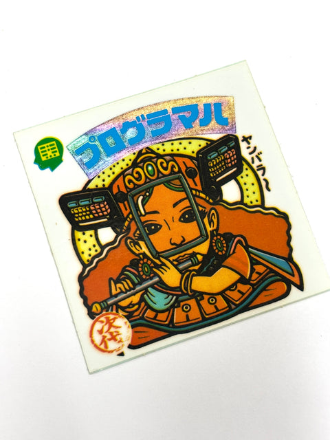 Bikkuriman Sticker Akuma VS Tenshi Programmer Ha Lotte JAPAN