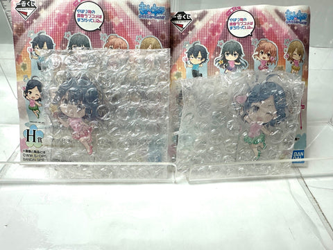 BANDAI Ichiban Kuji Oregairu Final H Prize Acrylic Stand Complete Set of 6