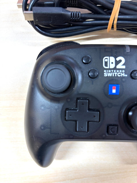 【任天堂ライセンス商品】ワイヤレスホリパッド TURBO for Nintendo Switch™ 2 ミストブラック【Switch2・Switch両対応】【連射/連射ホールド機能搭載】
