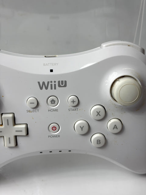 Nintendo Wii U Pro Controller White WUP-005 Official NO NO BOX