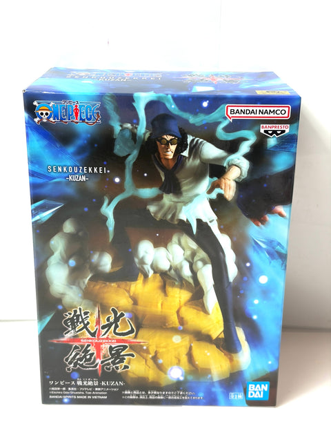 One Piece SENKOUZEKKEI Kuzan Aokiji Figure Banpresto Bandai Spirits Prize Japan