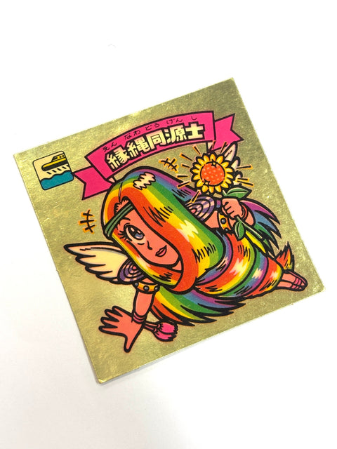 Bikkuriman Sticker Akuma VS Tenshi Enna Dogen Shi Lotte JAPAN