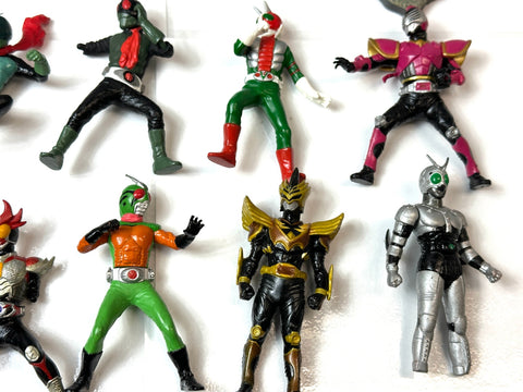 JUNK Kamen Rider Figure Lot Kaijin Meikan Glory of 9 Riders Collection Set Japan
