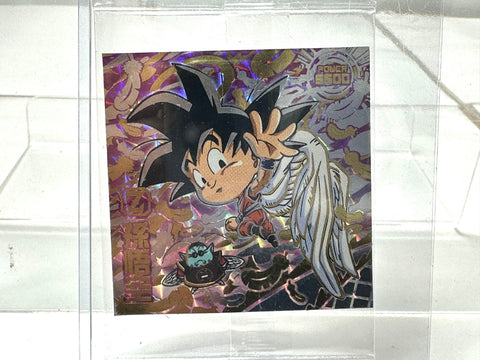 Dragon Ball Super Warrior Seal Wafer Ultimate Sparking CHO6-EX2 Goku UGR
