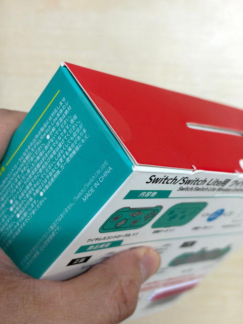 Switch/Switch Lite用ワイヤレスコントローラ Jr.(ターコイズ)