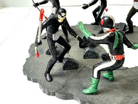 Pocket Ichiban Kuji Kamen Rider Diorama Figure Shocker Magma Monster Goster