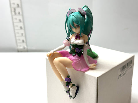 FuRyu Hatsune Miku Noodle Stopper Figure Flower Fairy Morning Glory Pink Ver.