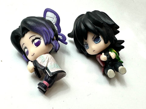 Demon Slayer Chokonokko Figure Set Mitsuri Rengoku Akaza Giyu Shinobu Hugcot Japan