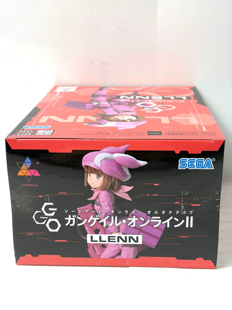 Sword Art Online Alternative GGO II LLENN Luminasta Prize Figure SEGA