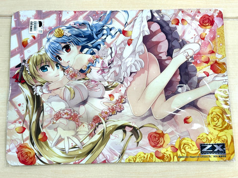 Broccoli Z/X Zillions of Enemy X Rubber Playmat Azumi & Rigel Takuya Fujima
