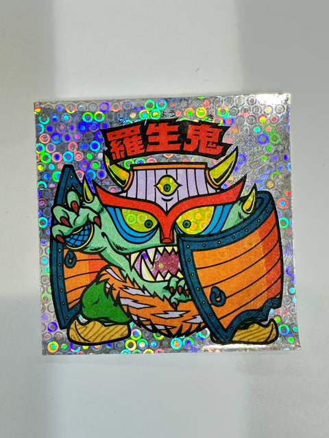 ロッテ ビックリマンシール 悪魔VS天使 羅生鬼 当時物