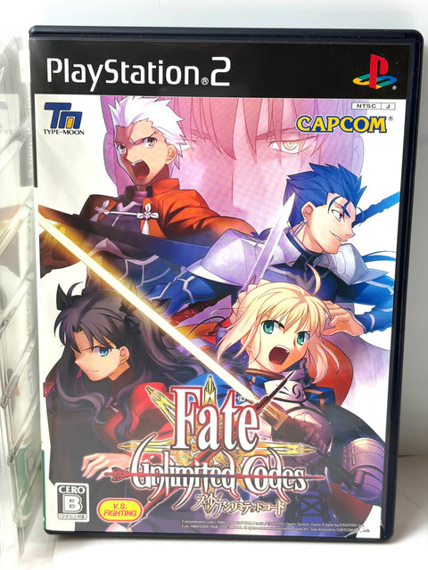 Fate/unlimited codes SP-BOX PlayStation 2 PS2 Limited figma Saber Lily Figure Set