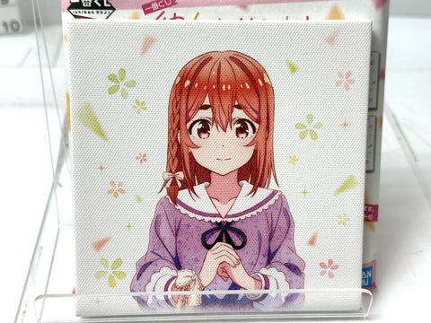 BANDAI Ichiban Kuji Rent-A-Girlfriend F Prize Canvas Board Complete Set of 5