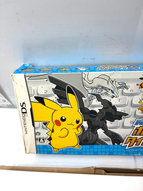 Pokemon Typing Adventure DS Wireless Keyboard Only Bluetooth Nintendo Japan Black