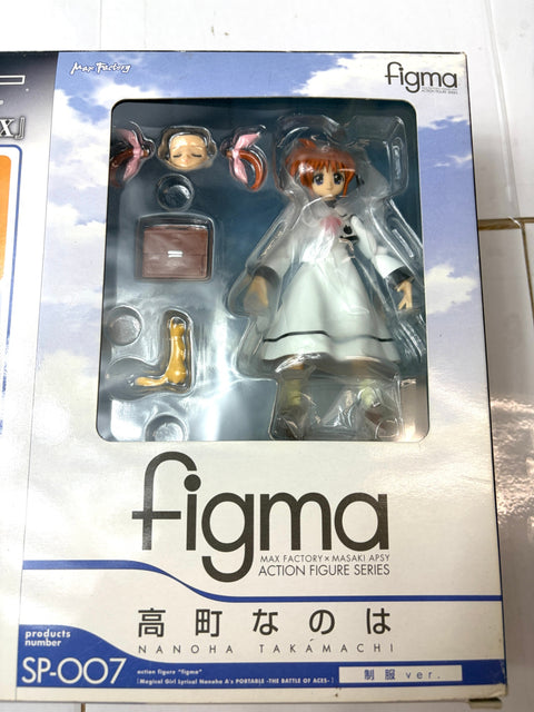 Magical Girl Lyrical Nanoha A's Portable Lyrical Box PSP Limited figma Figure Set
