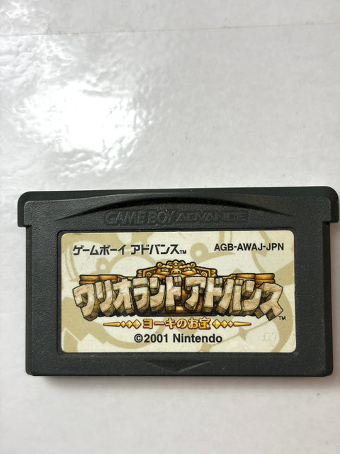 Wario Land 4 Advance Yoki no Otakara Game Boy Advance GBA Nintendo Japan Action