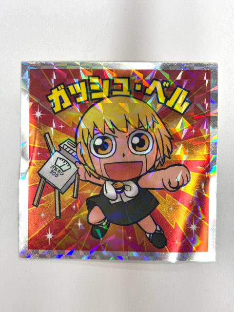 Konjiki no Gash Bell Complete Edition Vol.1 Bonus Glitter Sticker Gash Bell JAPAN