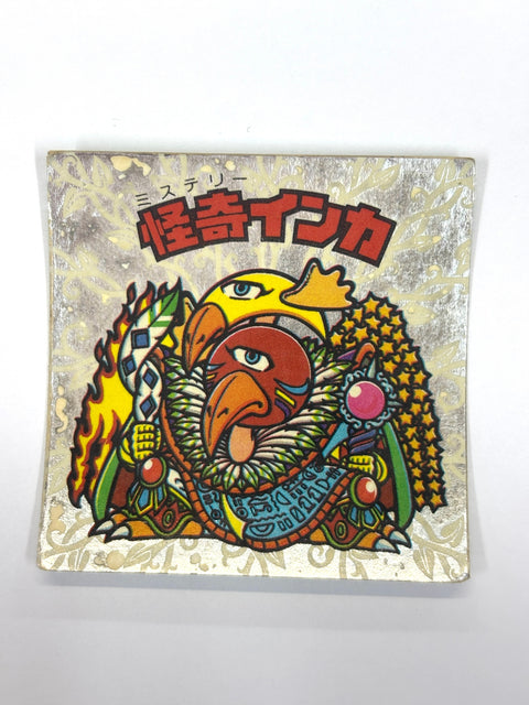 Bikkuriman Sticker Akuma VS Tenshi Front/Back Kaiki Inca Miroku Lotte JAPAN