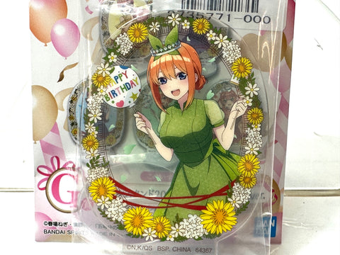 Ichiban Kuji Quintuplets G Prize 2022 Birthday Ver. Acrylic Stand 5 Set