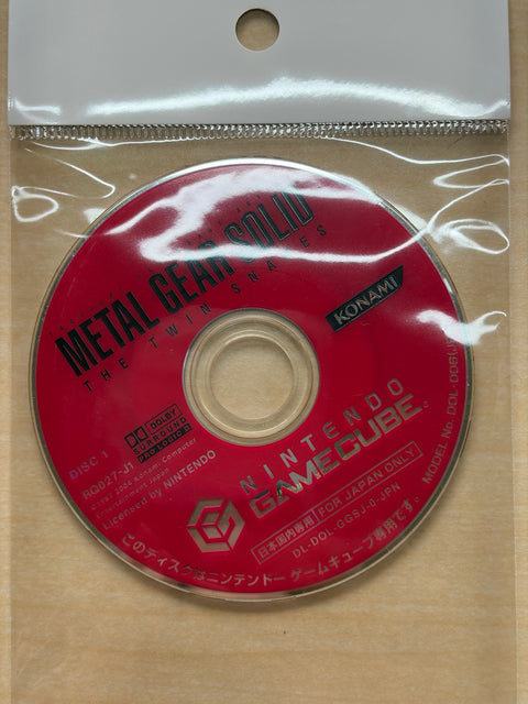 METAL GEAR SOLID THE TWIN SNAKES