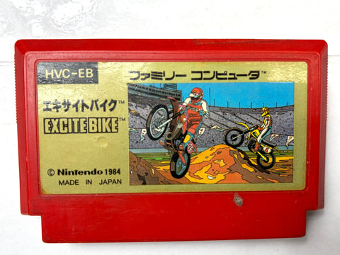 Excitebike Excite Bike Famicom Nintendo NES Japan Import Racing Action
