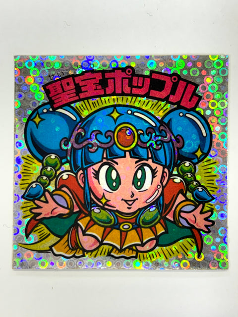 Lotte Bikkuriman Sticker Devil VS Angel Seiho Popple Vintage JAPAN