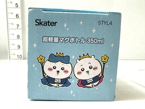 Skater Chiikawa Stainless One-Touch Bottle 350ml Vacuum Insulated STYL4-A