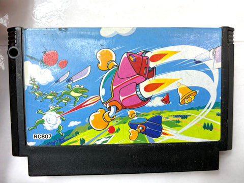 TwinBee Famicom Nintendo NES Japan Import Konami Shooter Arcade Action