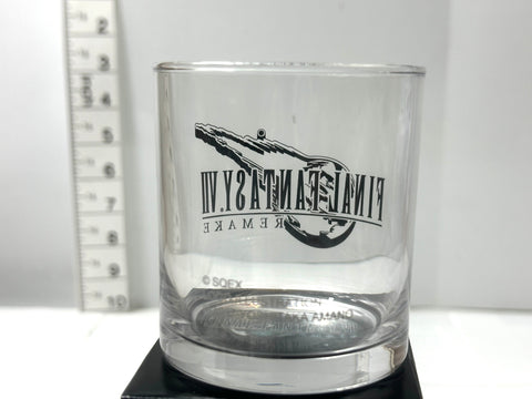 Ichiban Kuji Final Fantasy VII Remake E Prize Rocks Glass Set of 2