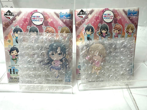 BANDAI Ichiban Kuji Oregairu Final H Prize Acrylic Stand Complete Set of 6