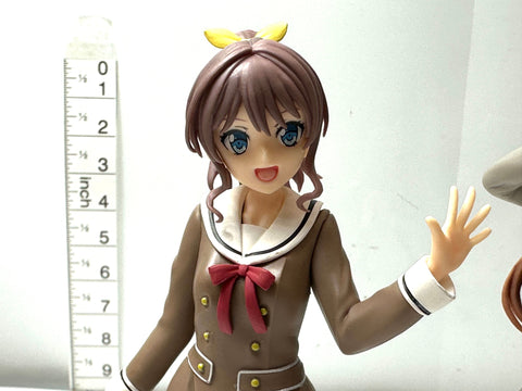 BanG Dream! Girls Band Party School☆Days Premium Figure Set Tsugumi/Risa/Saaya