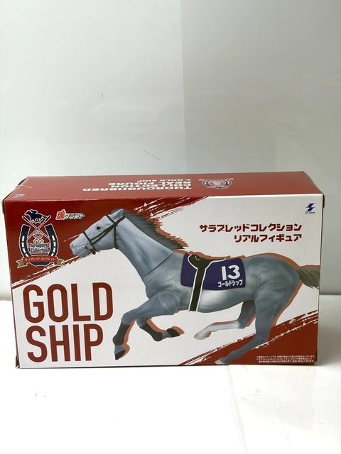 SK Japan Thoroughbred Collection Real Figure Gold Ship Horse Racing