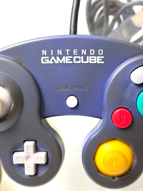 Nintendo GameCube Controller DOL-003 Navy Clear Genuine JPN Excellent