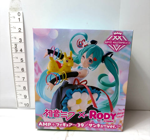 Hatsune Miku × RODY AMP+ Figure 39 Thank You Ver. FuRyu