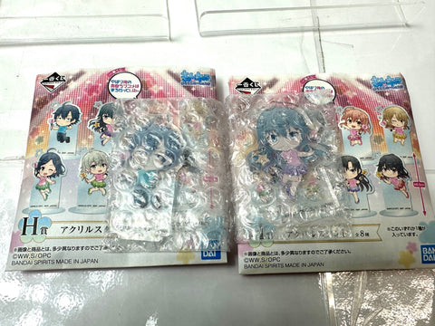 BANDAI Ichiban Kuji Oregairu Final H Prize Acrylic Stand Complete Set of 6